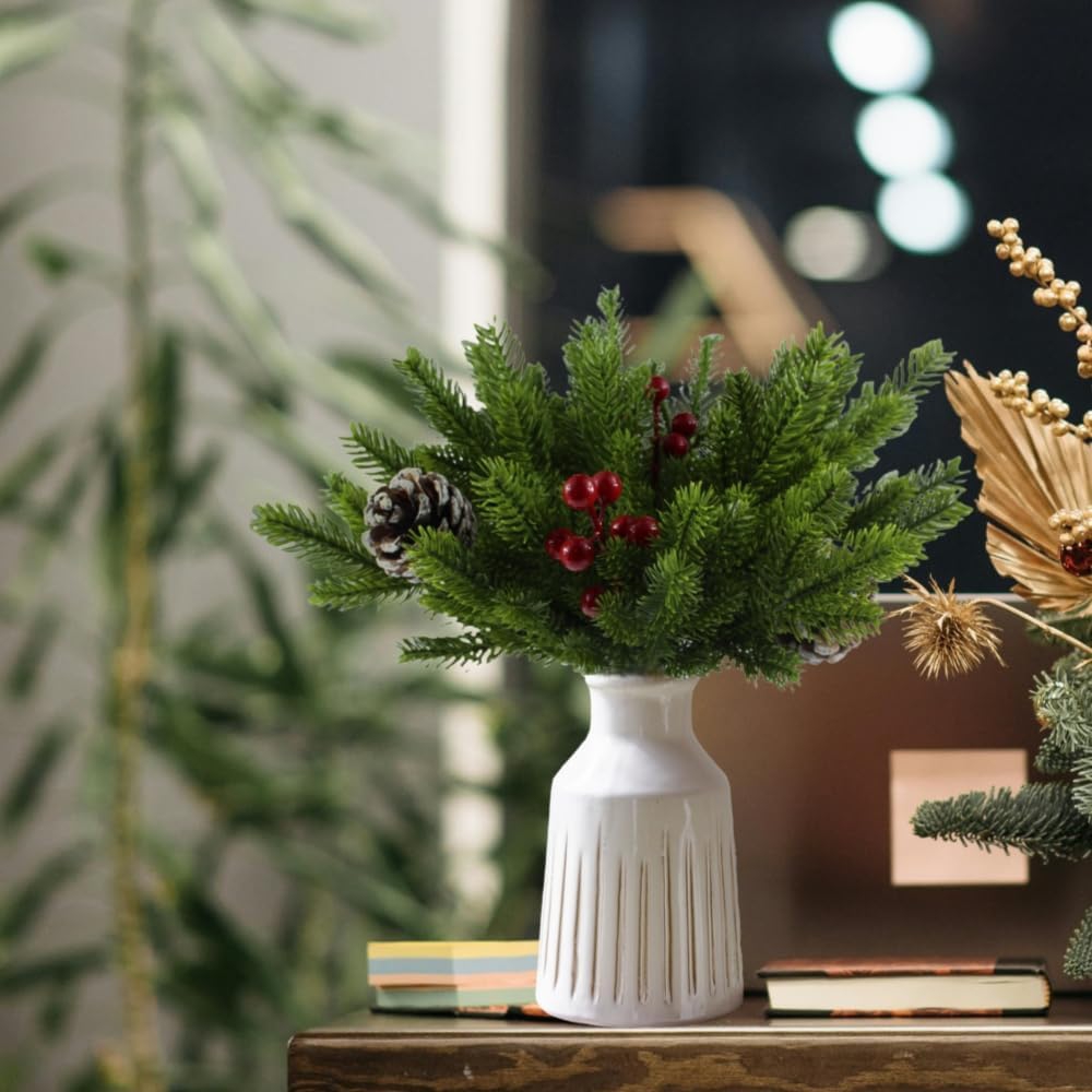 Art Craft Vase - 20/50 Stuks Kunstplanten Kerstboom Thuis Kamer