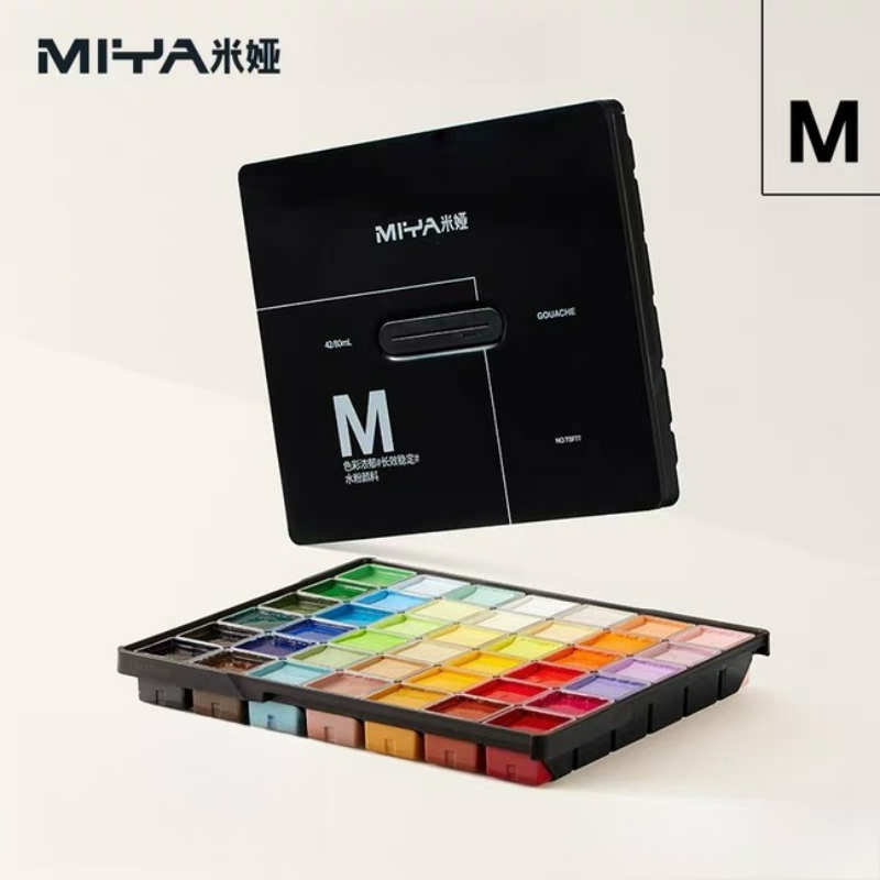 Gouache Paint Set - MIYA Gouache Verf Jelly Set M7