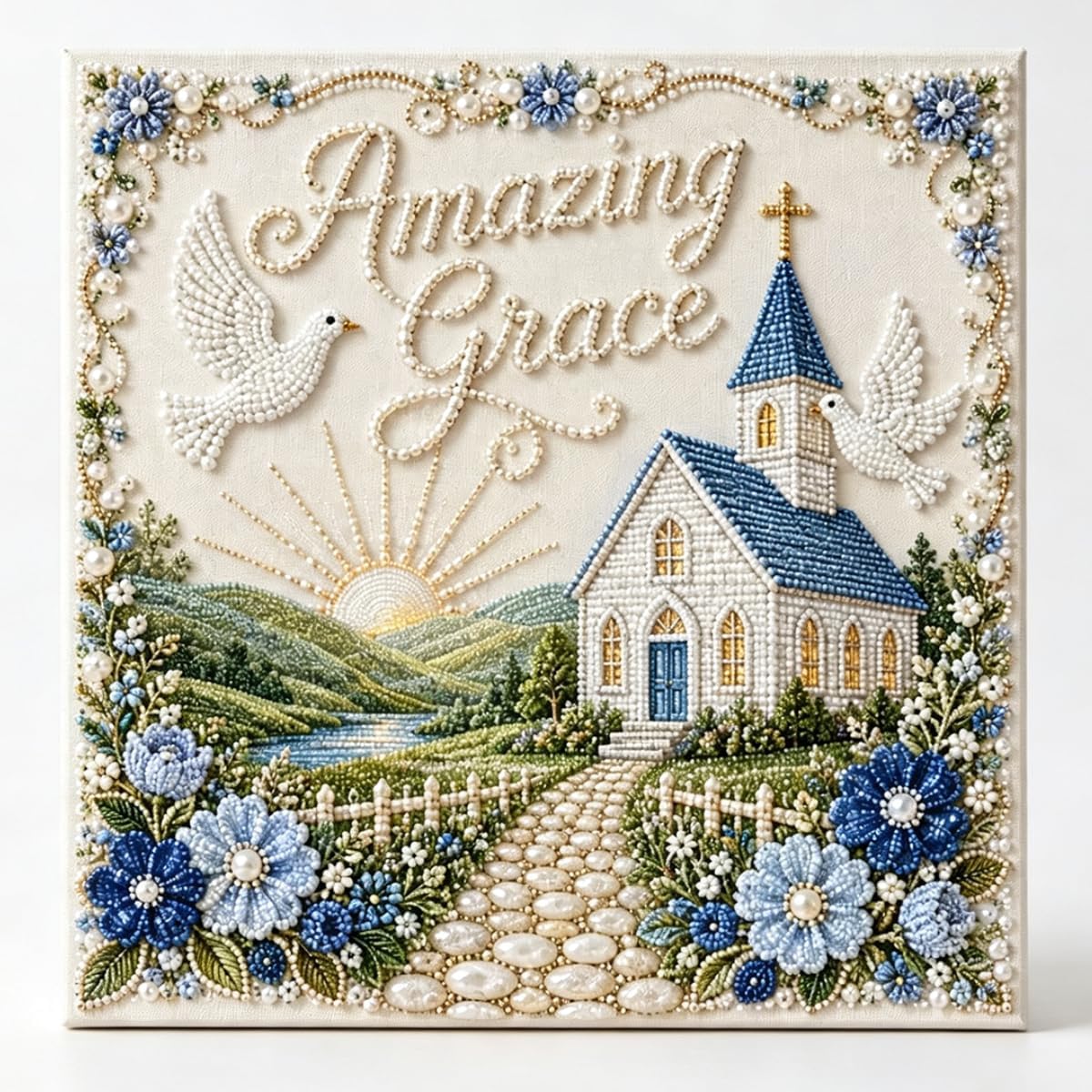 Art Craft Things - Sacred Hymn Pearl Art Kit Collectie,