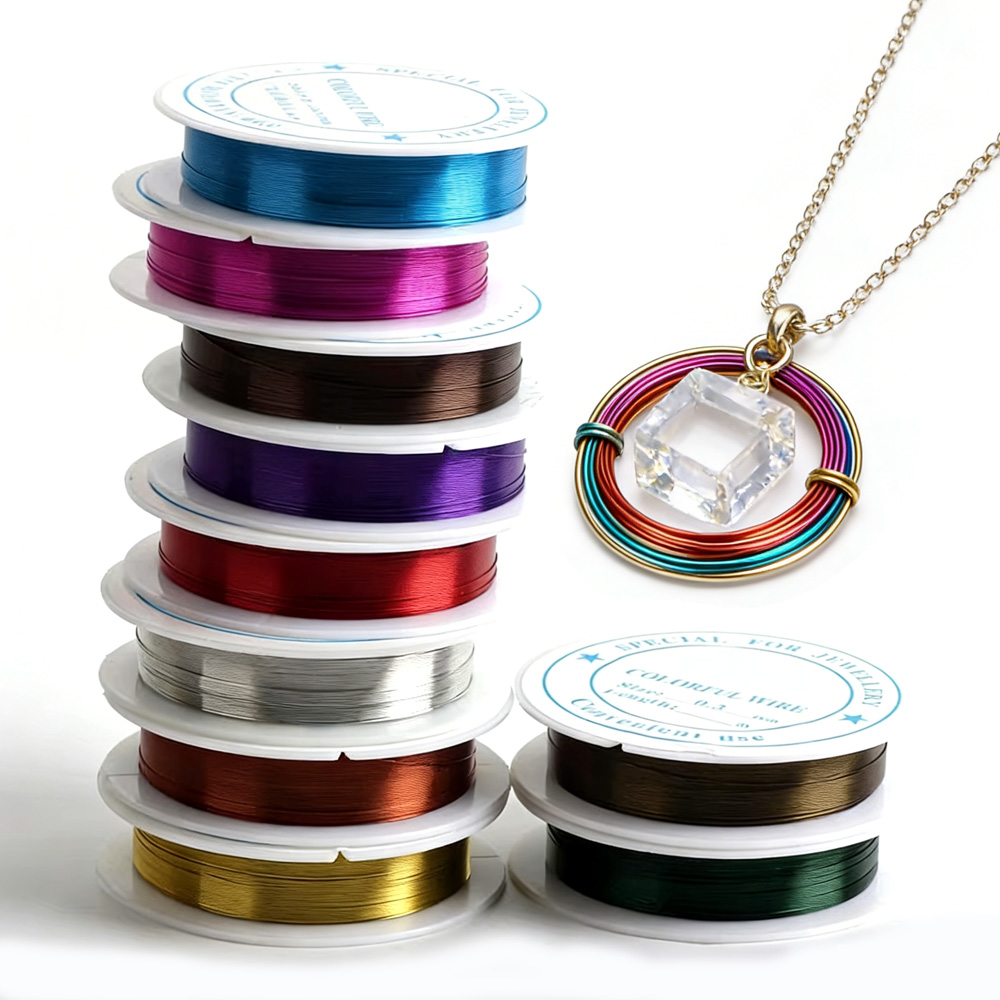 Art Craft Wire - OlingArt 0.4MM 12M/Roll Draad Lijn Gemengde