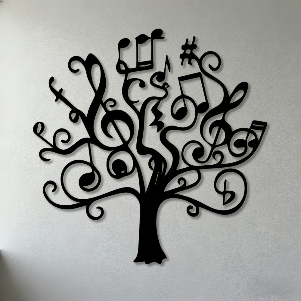 Art And Craft Studio - CIFBUY Metalen wandkunst Muzieknoot IJzeren ambachtelijke