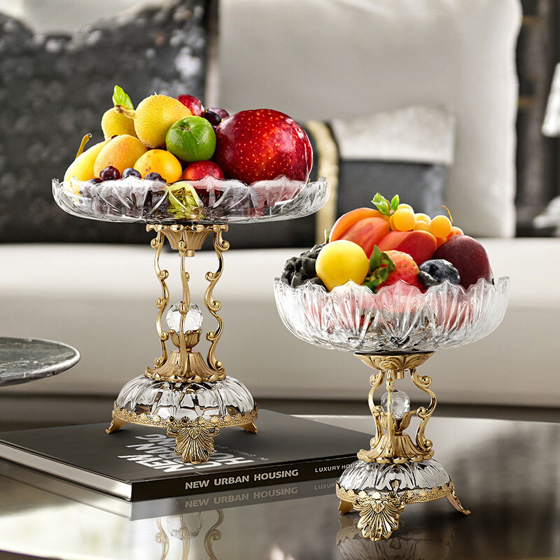 Art Craft Restaurant - Luxe Koperen Fruitplaat Woonkamer Restaurant Fruitplaat