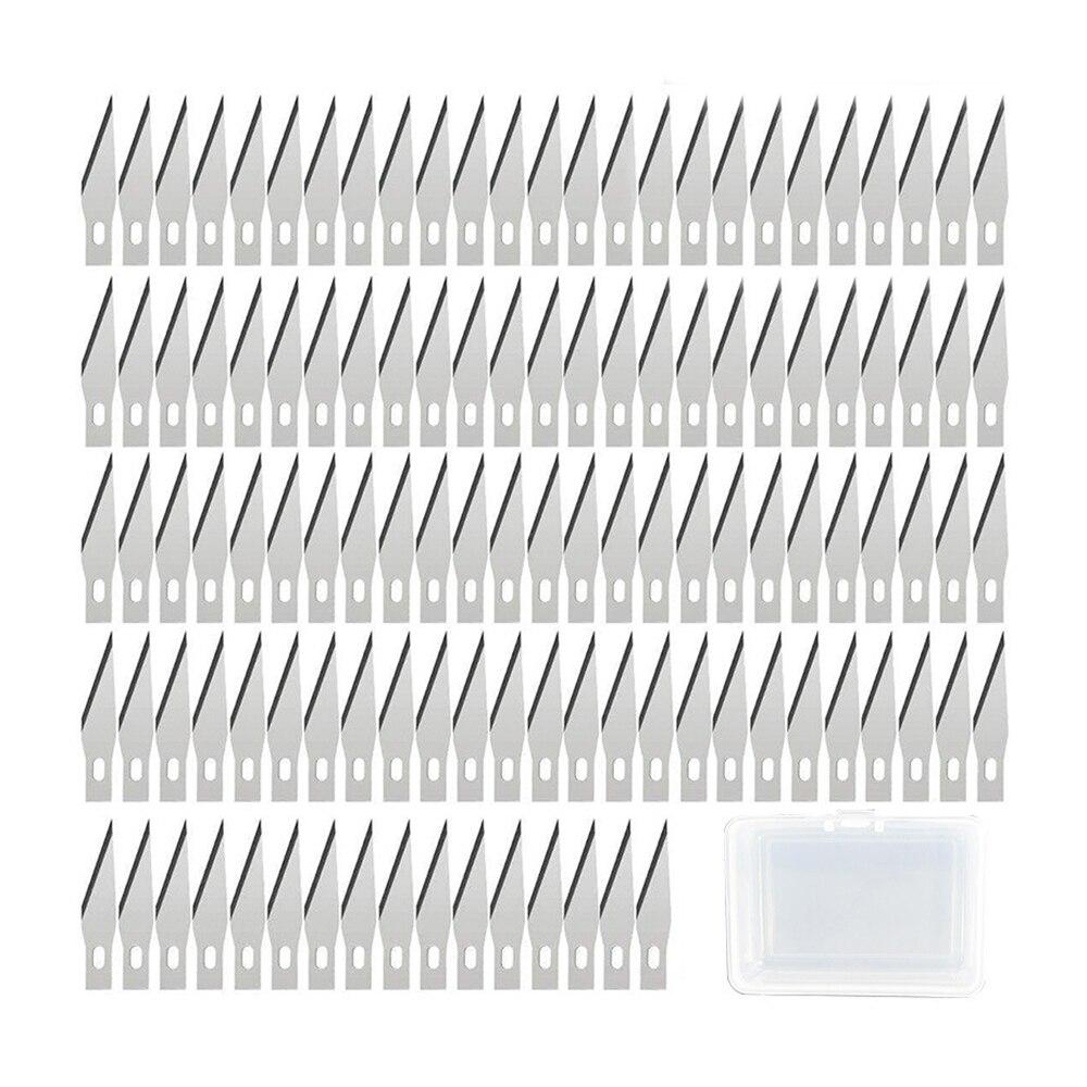 Art Craft Knife - 50/100 stuks mesvervangingsmesjes # 11 DIY