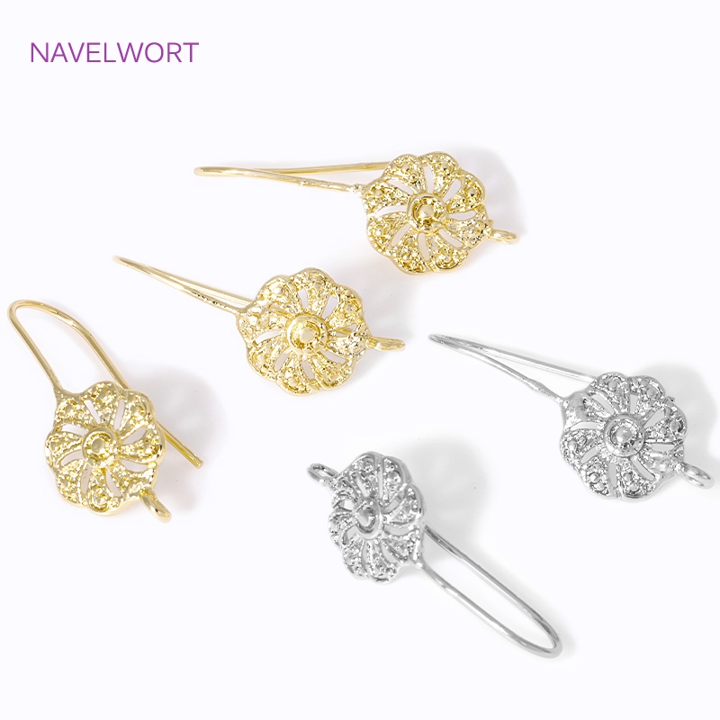 Art Craft Wire - 2/4/8 Stuks Franse Oorbellen Haken 18K