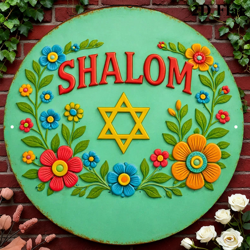 Art & Craft Paper Ideas - CIFBUY Shalom Ster van David Aluminium