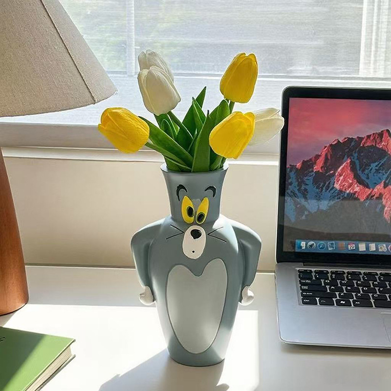 Art Craft Vase - Cartoon Tom New en Jerry New