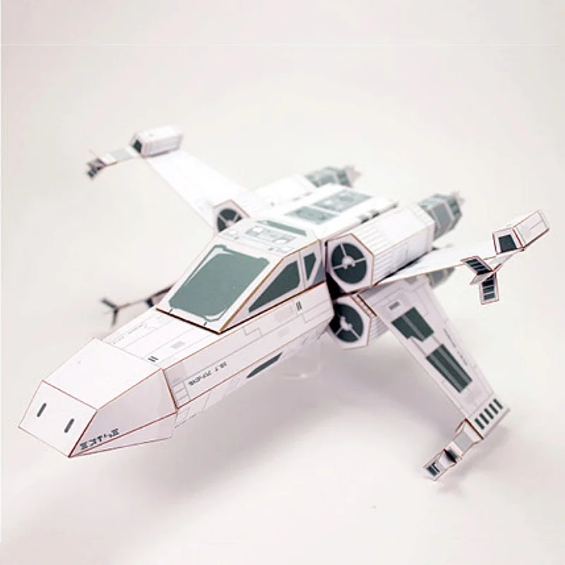 Art Craft Center - X-WING Fighter Wit Papier Model Mini