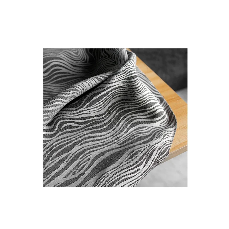 Jacquard stof met zebrapatroon - Art Craft Upholstery recensie en prijs