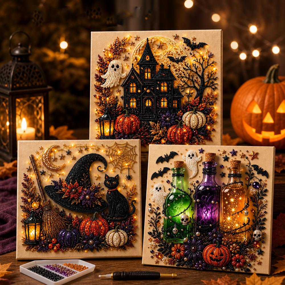Halloween Spook & Pompoen 3D P - Art Craft Things recensie en prijs
