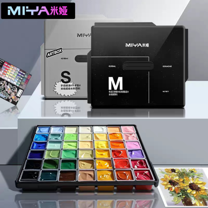 MIYA Gouache Verf Jelly Set M7 - Gouache Paint Set recensie en prijs