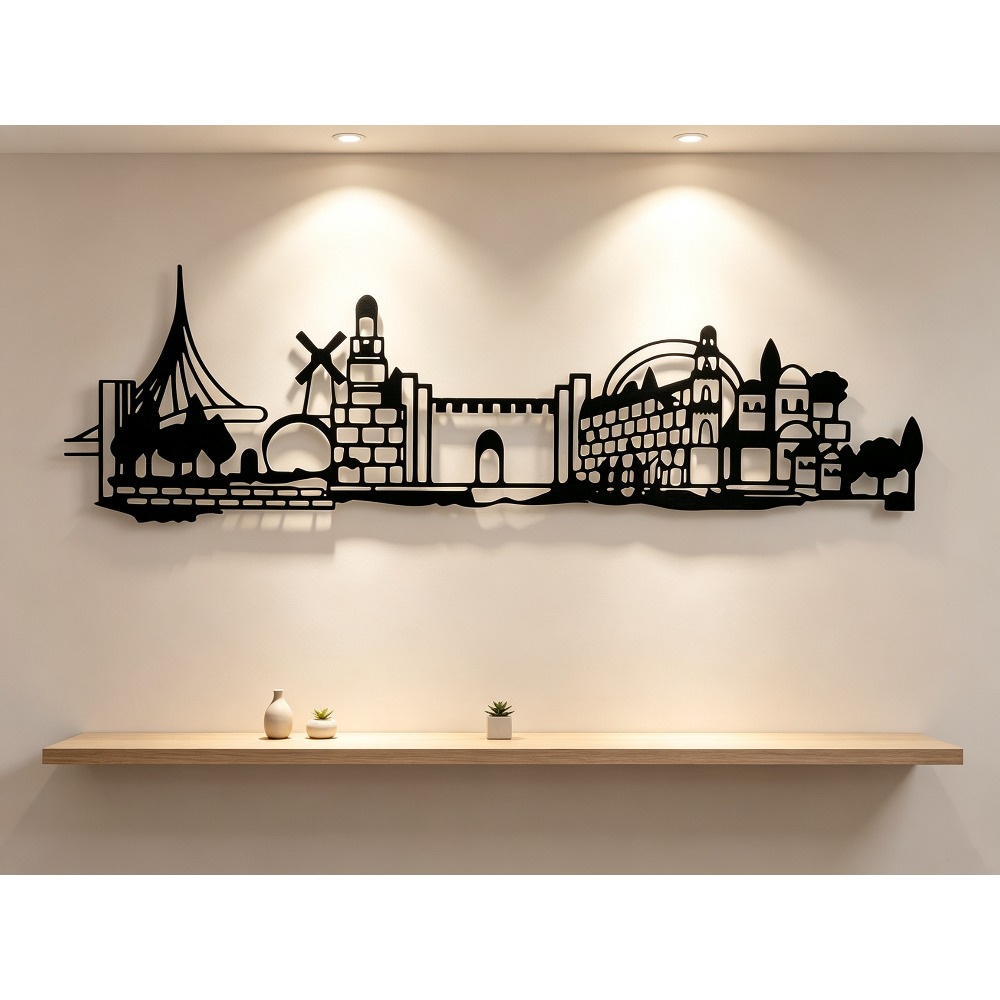 CIFBUY Metalen Wanddecoratie J - Art & Craft Paper Ideas recensie en prijs