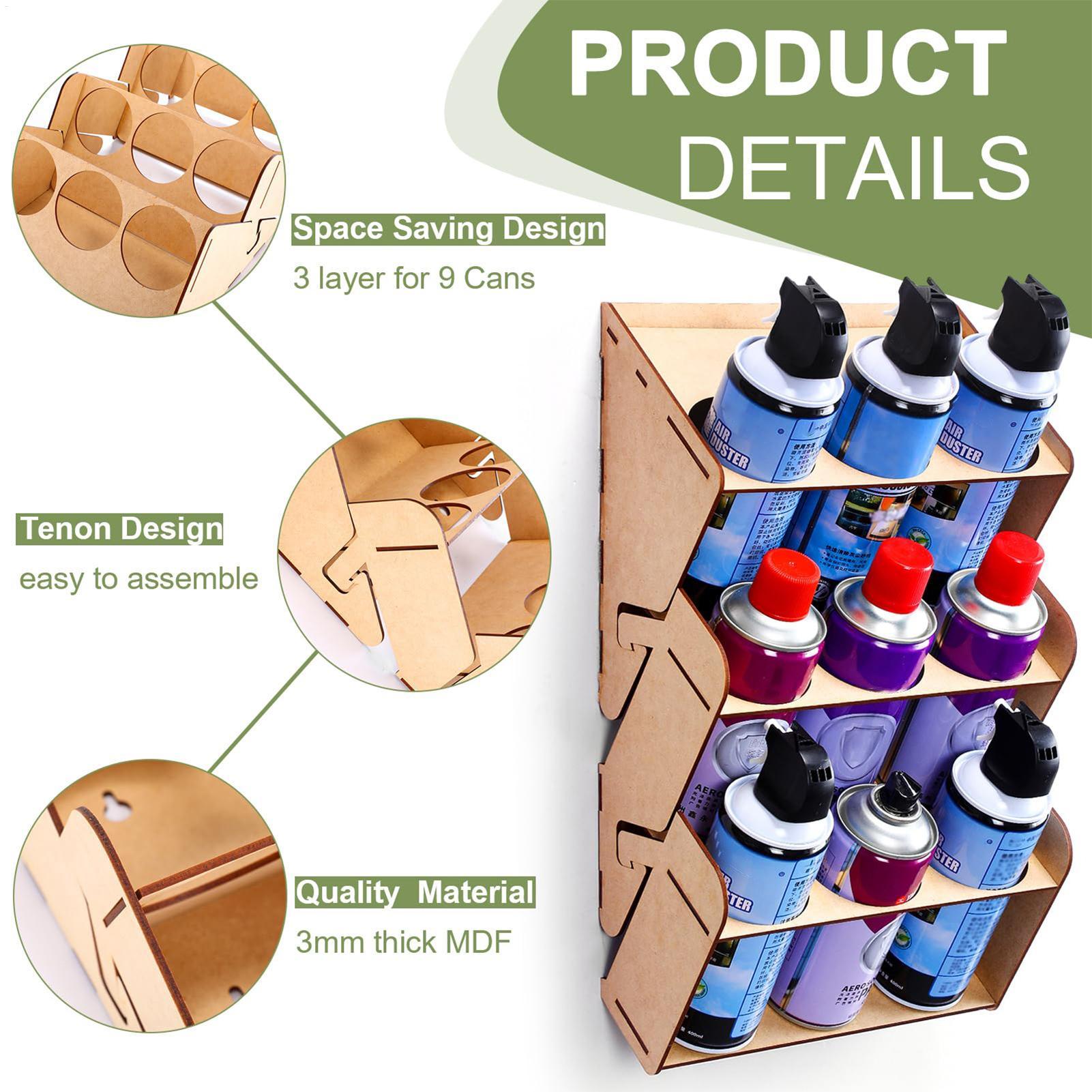 3-laags wandmontage spuitbus h - Art And Craft Studio recensie en prijs