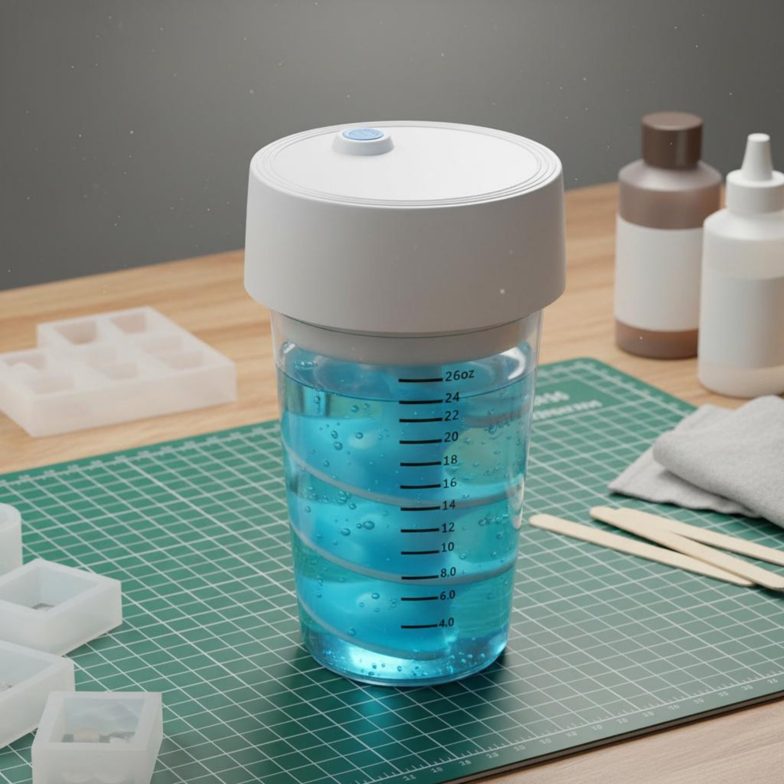 Automatische harsmixer Handmat - Art And Craft Studio recensie en prijs