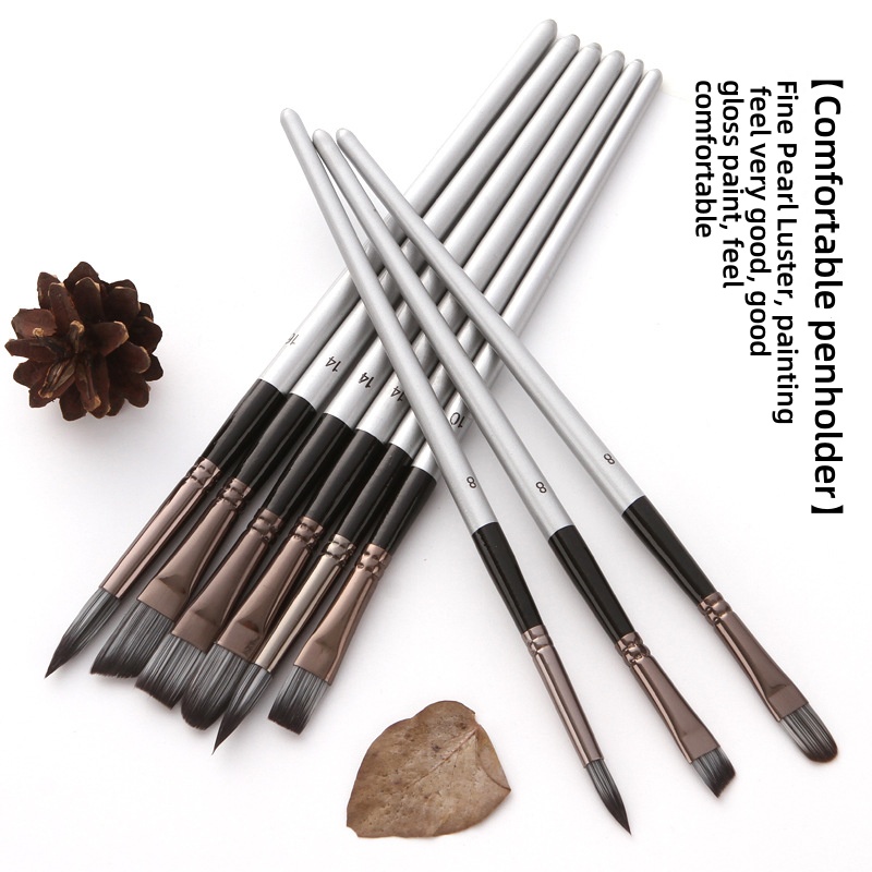 24-delige nylon penseelset zil - Gouache Paint Set recensie en prijs