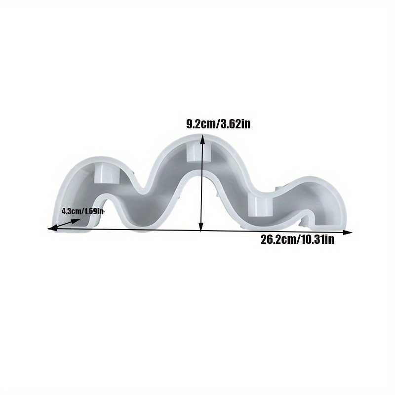Gebogen Kaarsenhouder Silicone - Art Craft Vase recensie en prijs