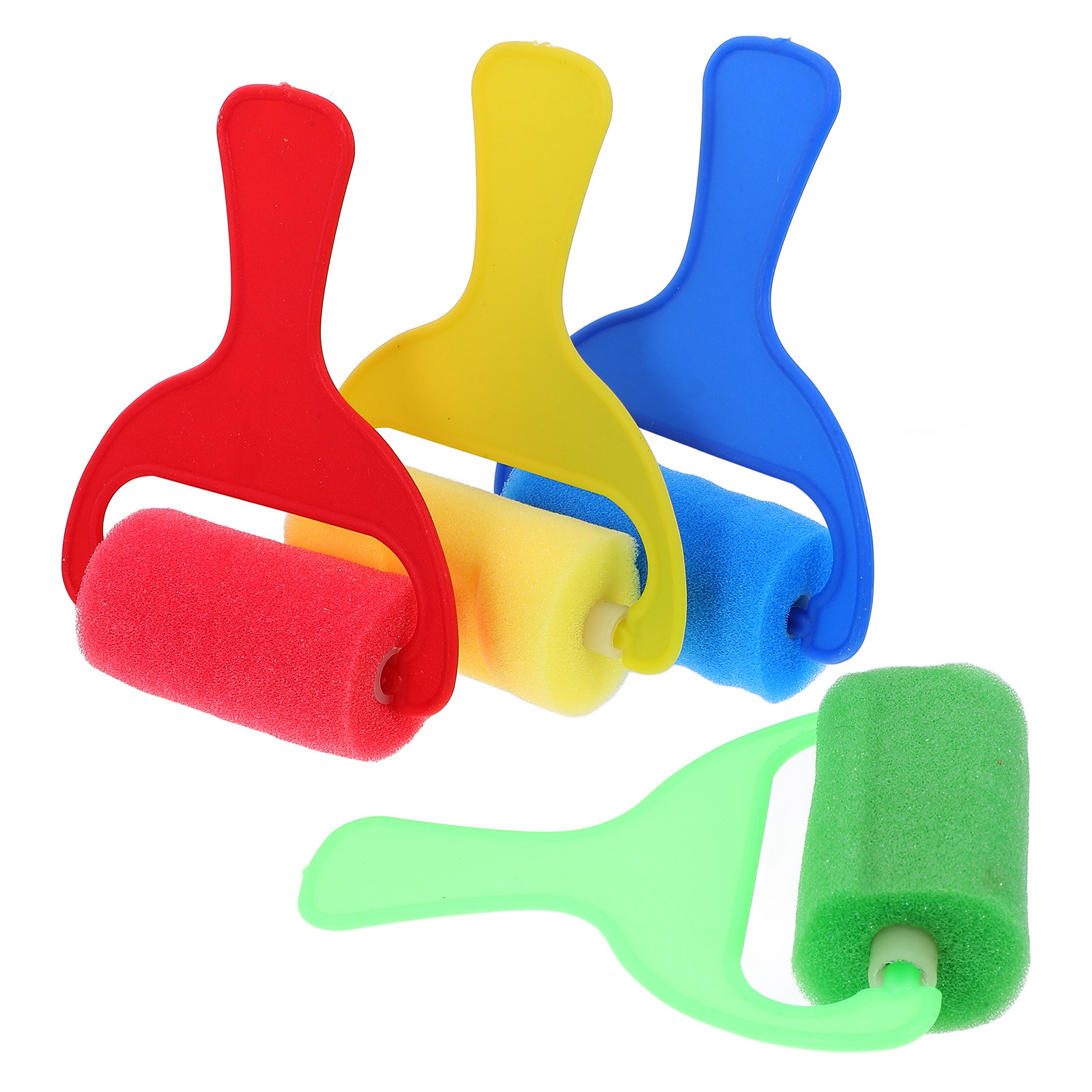 Set van 4 verfrollers met spon - Gouache Paint Set recensie en prijs