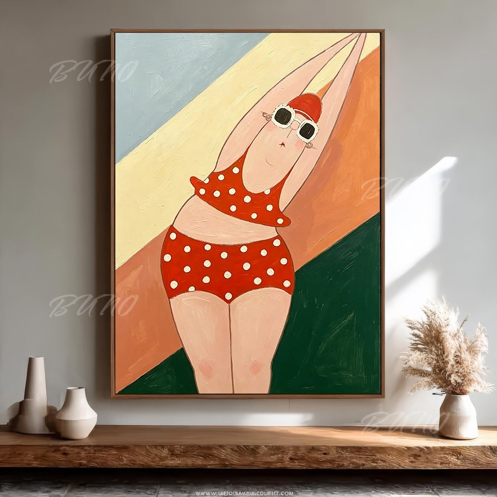 100% handgeschilderd abstract  - Painting Knife Palette recensie en prijs
