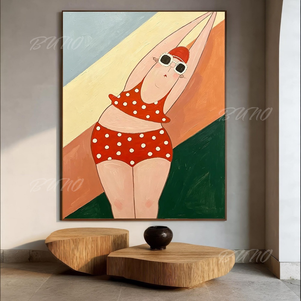 100% handgeschilderd abstract  - Painting Knife Palette recensie en prijs