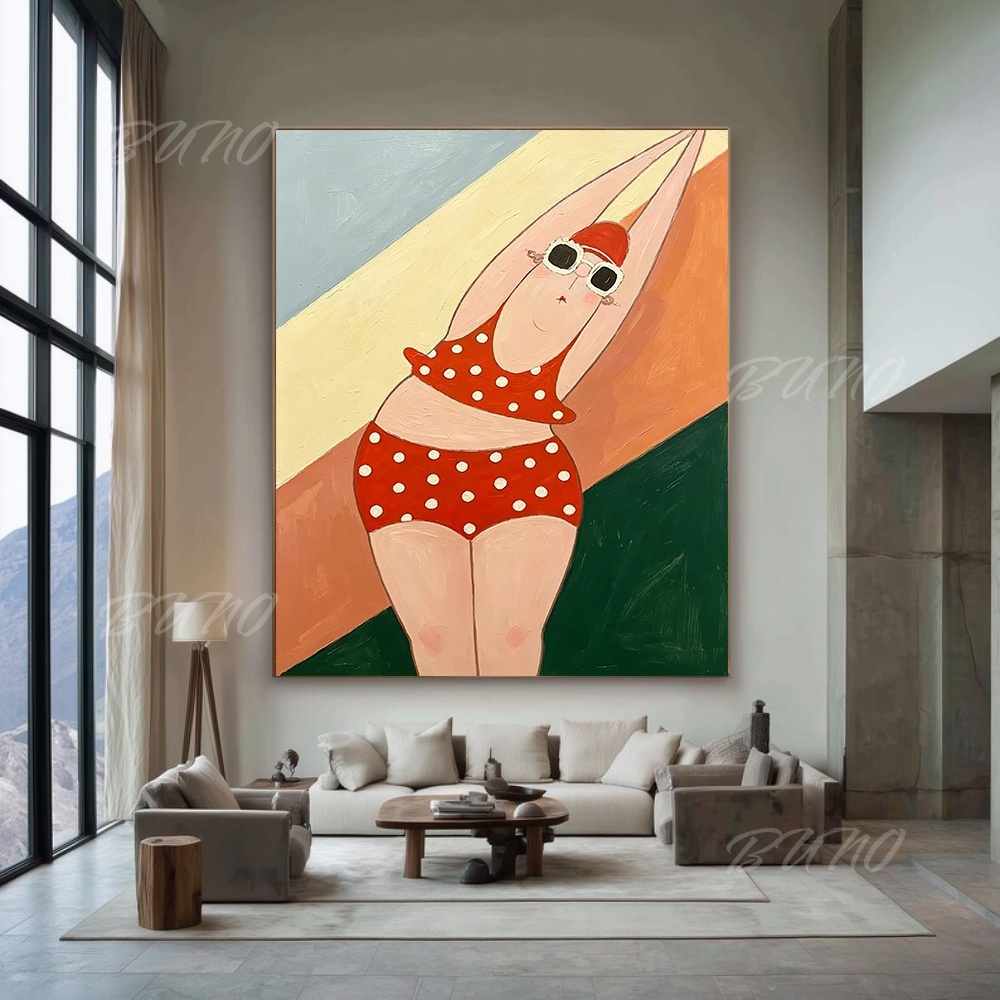 100% handgeschilderd abstract  - Painting Knife Palette recensie en prijs