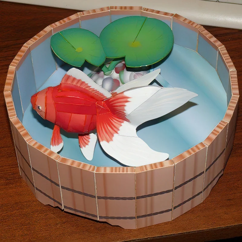 Goudvis Vis Origami Art Mini 3 - Art Craft Center recensie en prijs