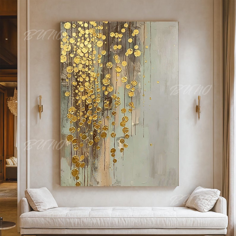 100% handgeschilderd abstract  - Painting Knife Palette recensie en prijs