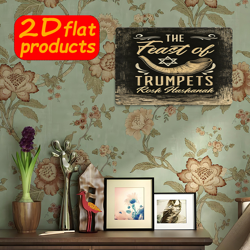 CIFBUY Vintage aluminium wandd - Art & Craft Paper Ideas recensie en prijs