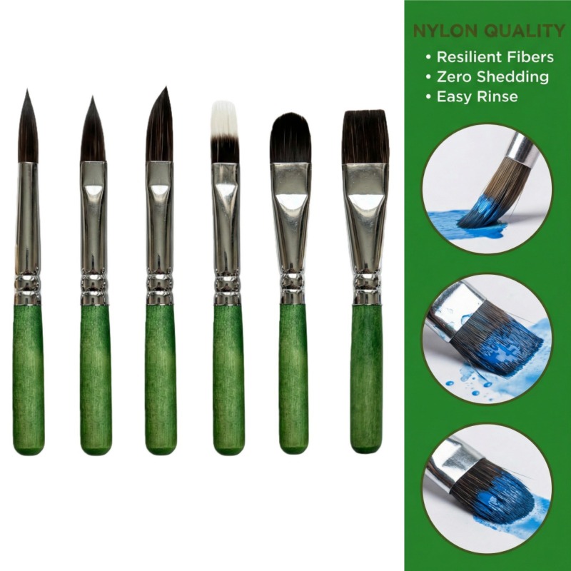 6-delige mini-reisset met schi - Gouache Paint Set recensie en prijs