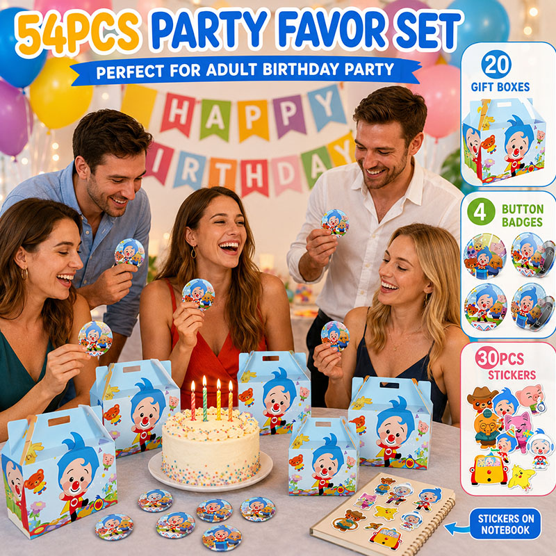 Clown Cartoon Patroon Papieren - Art Craft Birthday Party recensie en prijs