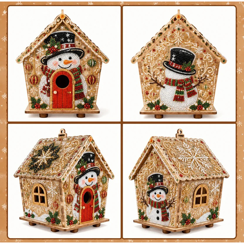 Kersthuisje Plymagic DIY Parel - Art Craft Things recensie en prijs