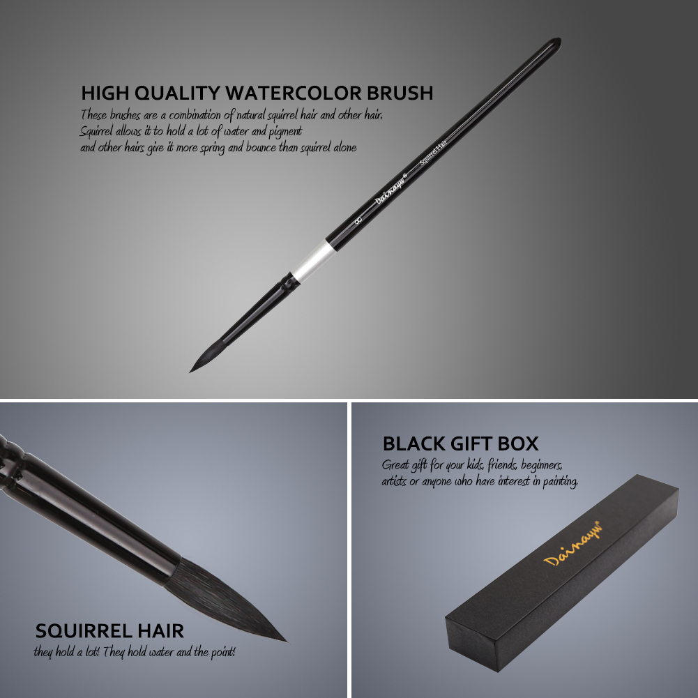 Dainayw 4 Borstels Eekhoorn Ha - Gouache Paint Set recensie en prijs