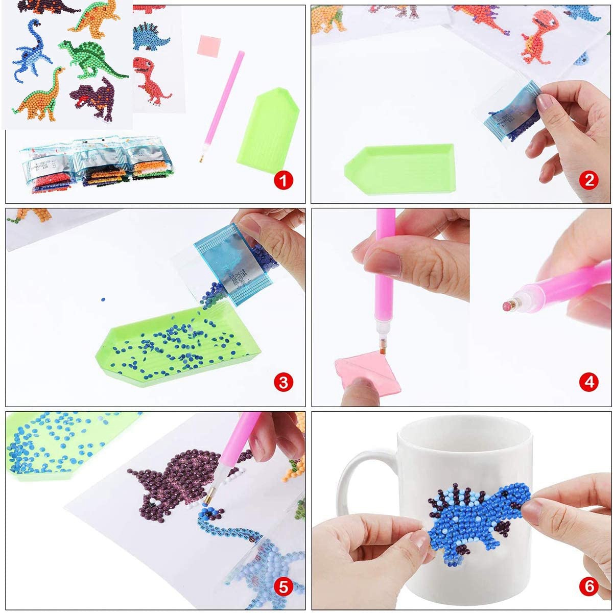 AEE6-5D Schilderset voor kinde - Art Craft Picture recensie en prijs