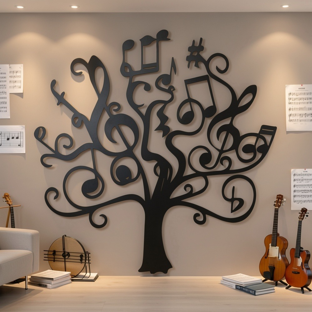 CIFBUY Metalen wandkunst Muzie - Art And Craft Studio recensie en prijs