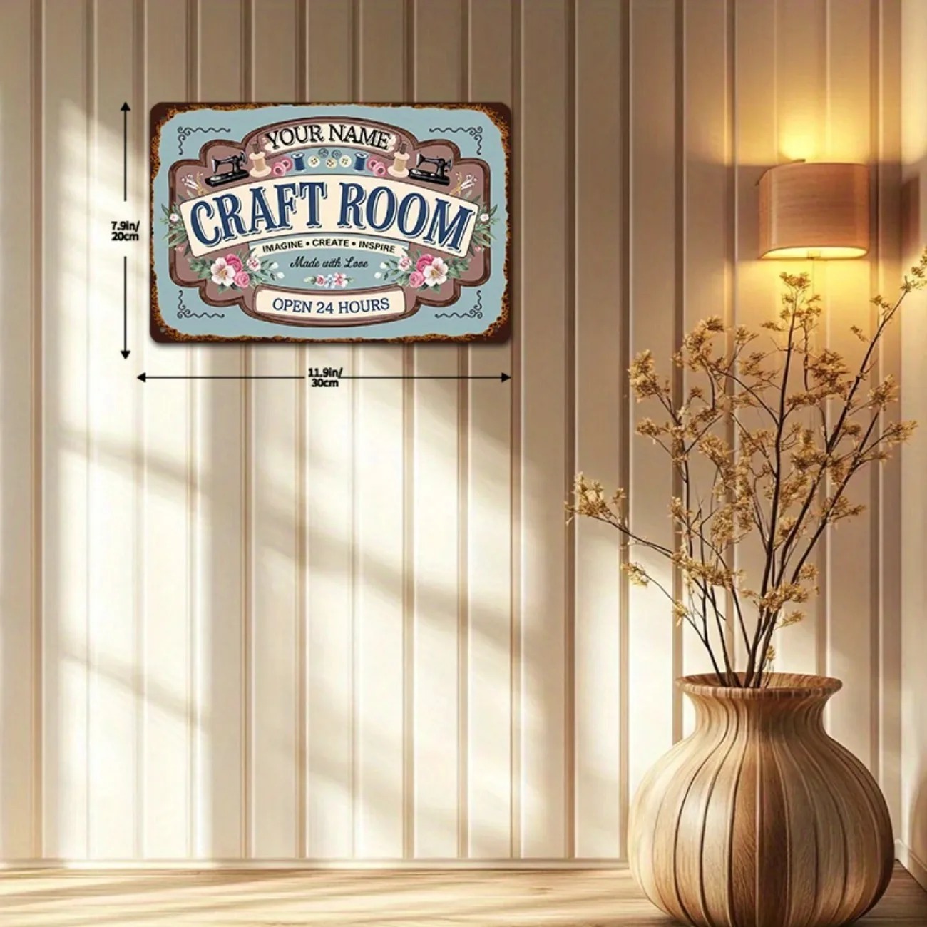 Aangepaste naam metalen ambach - Art And Craft Studio recensie en prijs
