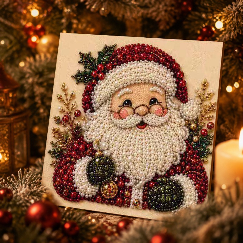 3D Kerst Parel Strass Schilder - Art Craft Picture recensie en prijs