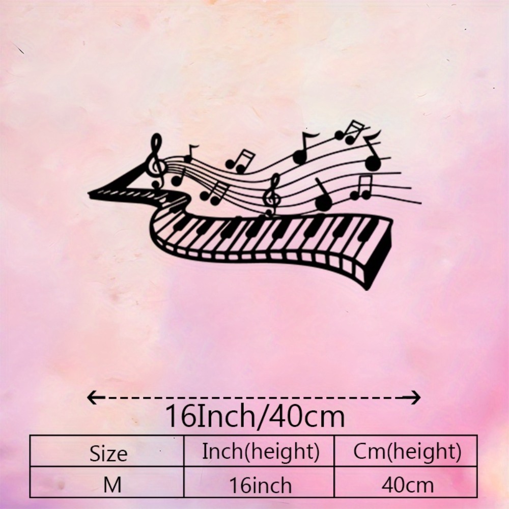 CIFBUY Metalen wandkunst piano - Art And Craft Studio recensie en prijs