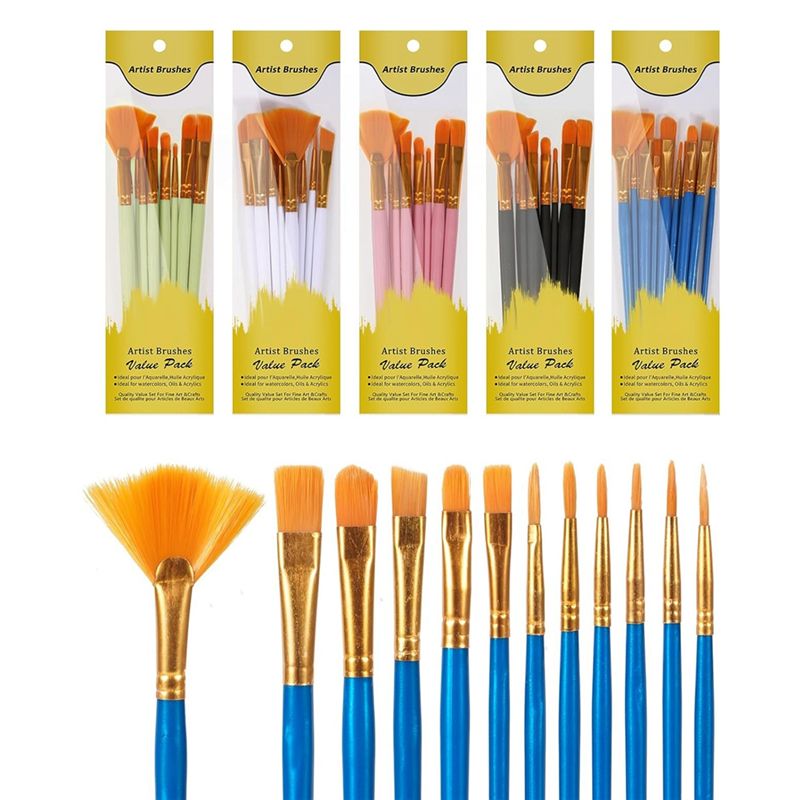 M12K-Acrylverfkwastenset, 5 pa - Gouache Paint Set recensie en prijs