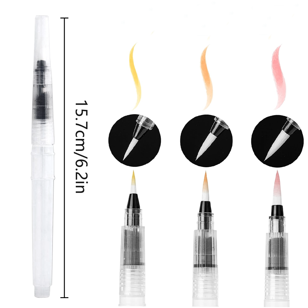 3/36PCS waterborstelpen, hervu - Gouache Paint Set recensie en prijs