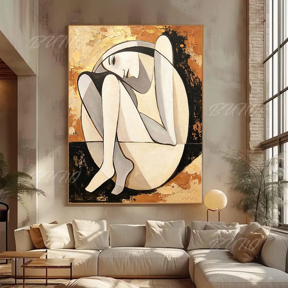 100% handgeschilderd abstract  - Painting Knife Palette recensie en prijs