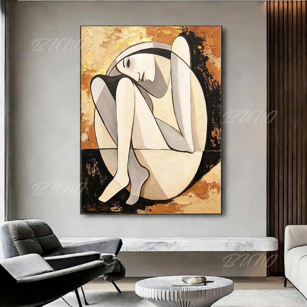 100% handgeschilderd abstract  - Painting Knife Palette recensie en prijs
