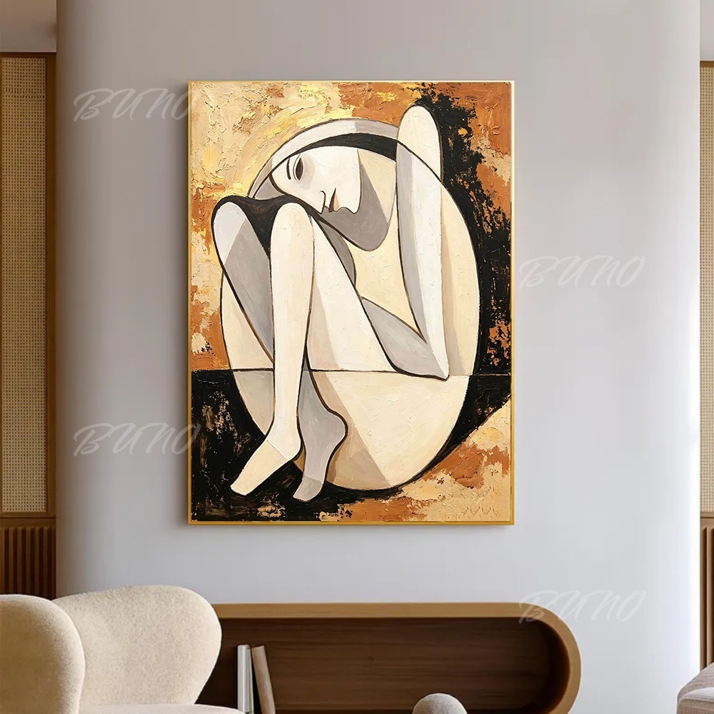 100% handgeschilderd abstract  - Painting Knife Palette recensie en prijs