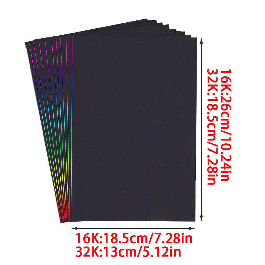 10/30 stuks Regenboog Kraspapi - Art Craft Birthday Party recensie en prijs