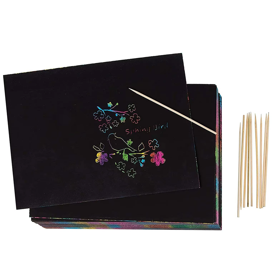 10/30 stuks Regenboog Kraspapi - Art Craft Birthday Party recensie en prijs