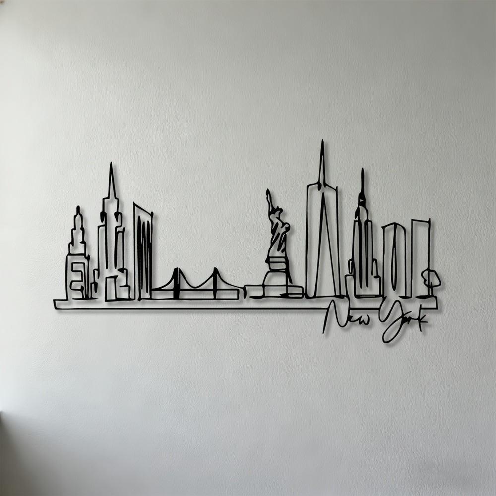 CIFBUY Metalen Wandkunst NYC S - Art Craft Nyc recensie en prijs