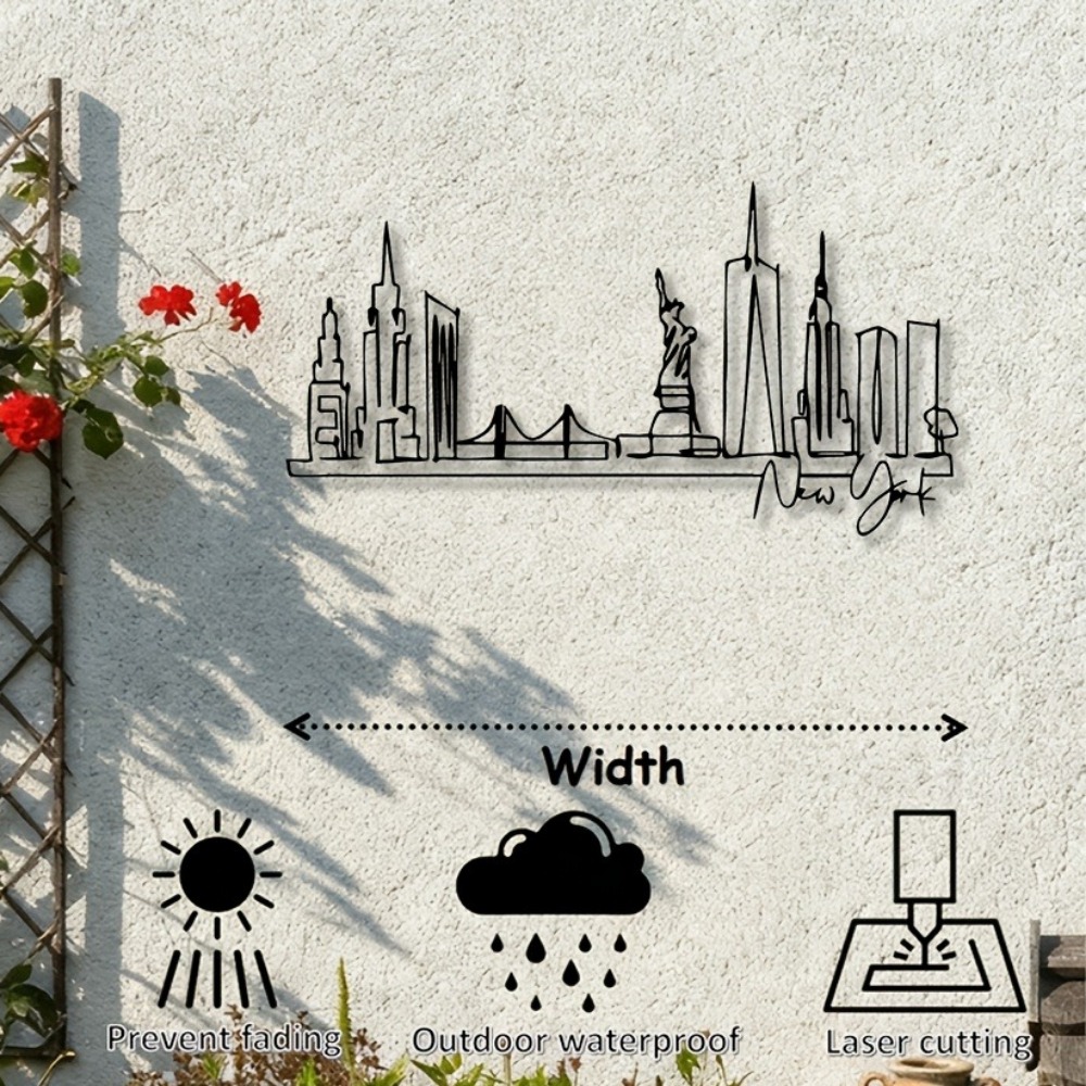 CIFBUY Metalen Wandkunst NYC S - Art Craft Nyc recensie en prijs