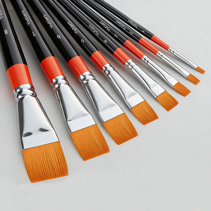 1Pc Artist Flat Paint Brushes  - Gouache Paint Set recensie en prijs