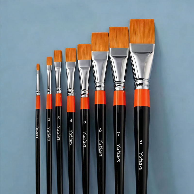 1Pc Artist Flat Paint Brushes  - Gouache Paint Set recensie en prijs