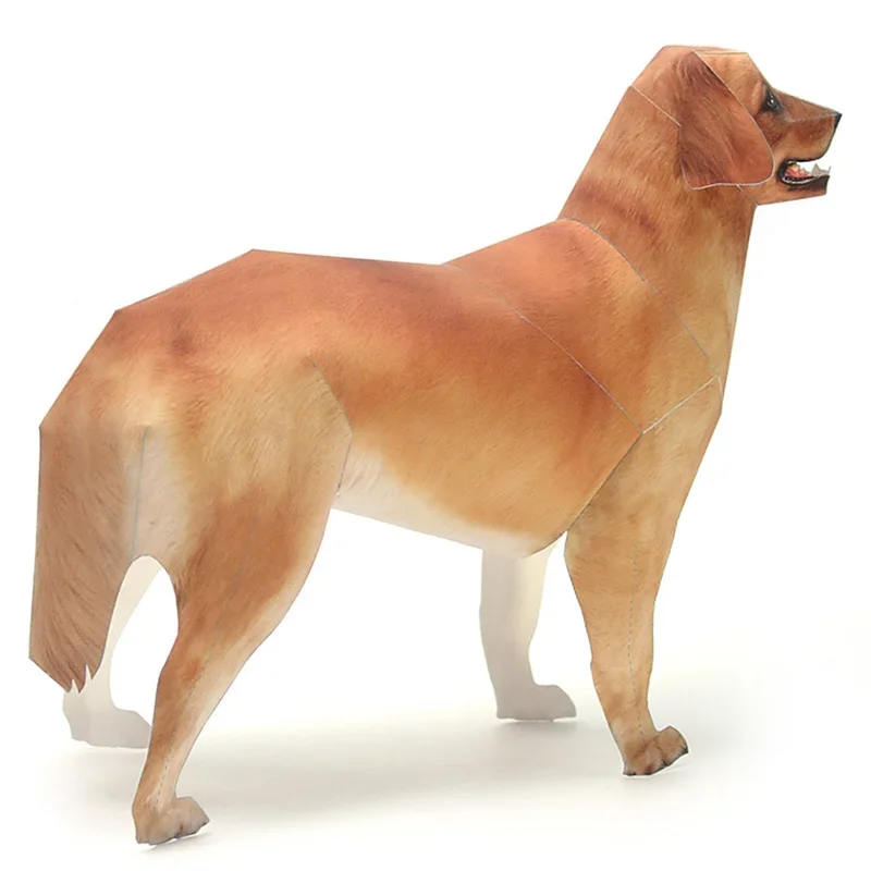 Golden Retriever Hond Papier M - Art And Craft Nature recensie en prijs