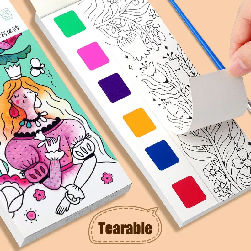 Draagbare aquarelboekset - 12- - Gouache Paint Set recensie en prijs