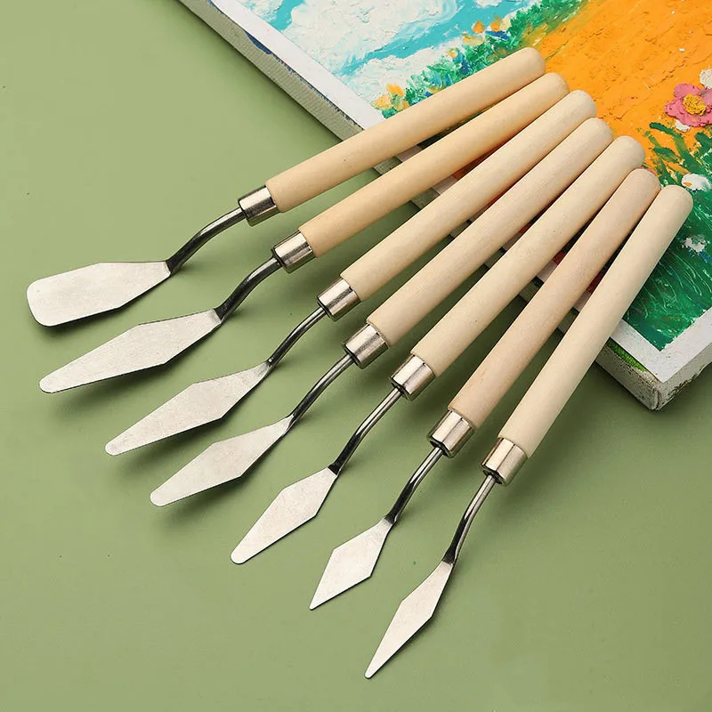 1/2 Set Olieverfschraper Palet - Painting Knife Palette recensie en prijs