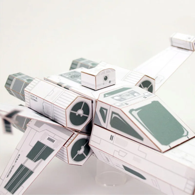 X-WING Fighter Wit Papier Mode - Art Craft Center recensie en prijs